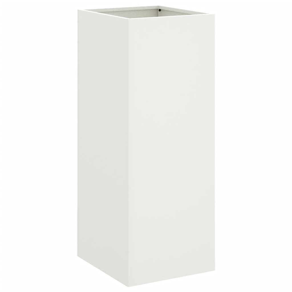 Plantenbak 32x27,5x75 cm koudgewalst staal wit 1 32 x 27.5 x 75 cm Wit