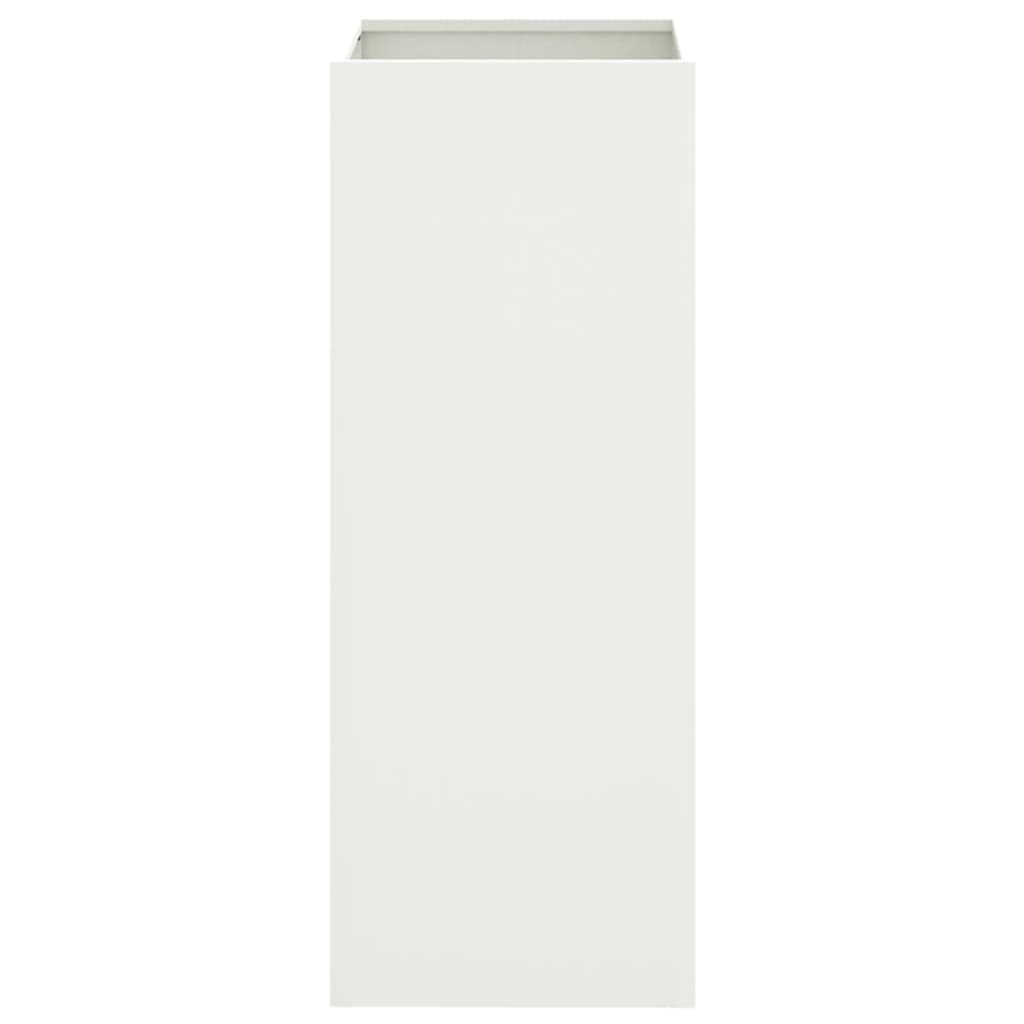 Plantenbak 32x27,5x75 cm koudgewalst staal wit 1 32 x 27.5 x 75 cm Wit