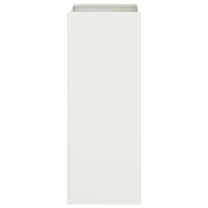 Plantenbak 32x27,5x75 cm koudgewalst staal wit 1 32 x 27.5 x 75 cm Wit