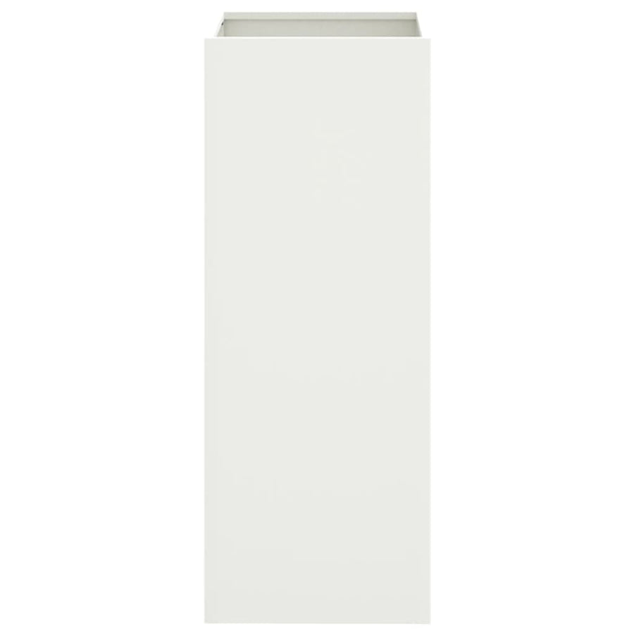 Plantenbak 32x27,5x75 cm koudgewalst staal wit 1 32 x 27.5 x 75 cm Wit