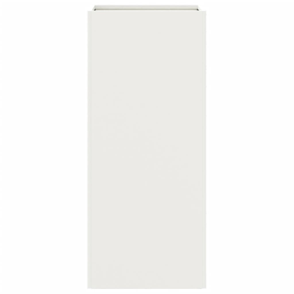 Plantenbak 32x27,5x75 cm koudgewalst staal wit 1 32 x 27.5 x 75 cm Wit