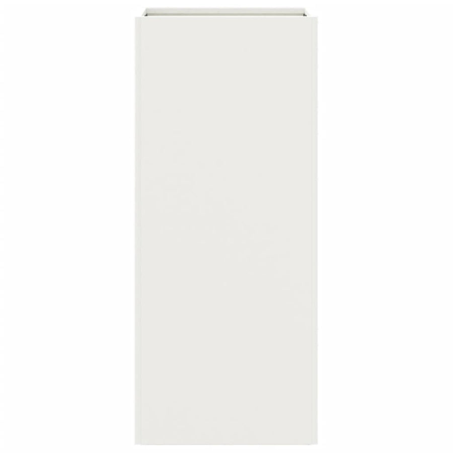 Plantenbak 32x27,5x75 cm koudgewalst staal wit 1 32 x 27.5 x 75 cm Wit