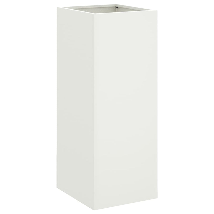 Plantenbak 32x27,5x75 cm koudgewalst staal wit 1 32 x 27.5 x 75 cm Wit