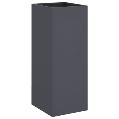 Plantenbak 32x27,5x75 cm koudgewalst staal antracietkleurig 1 32 x 27.5 x 75 cm Antraciet