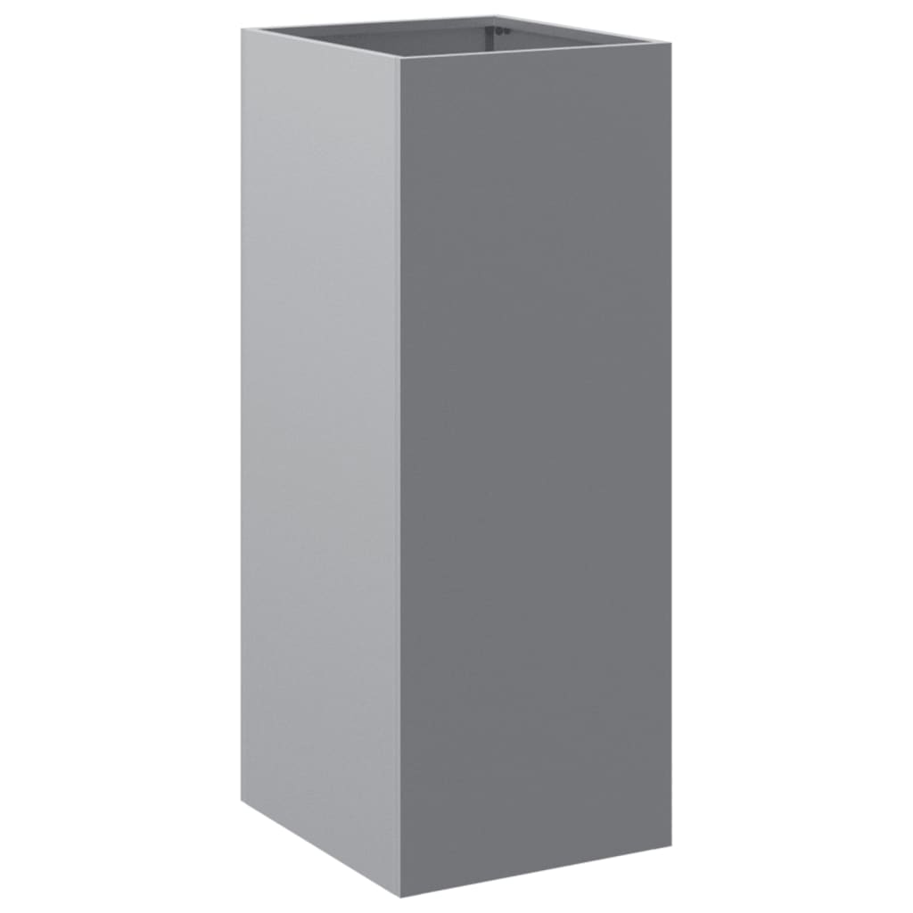 Plantenbak 32x27,5x75 cm gegalvaniseerd staal zilverkleurig 1 32 x 27.5 x 75 cm Zilvergrijs