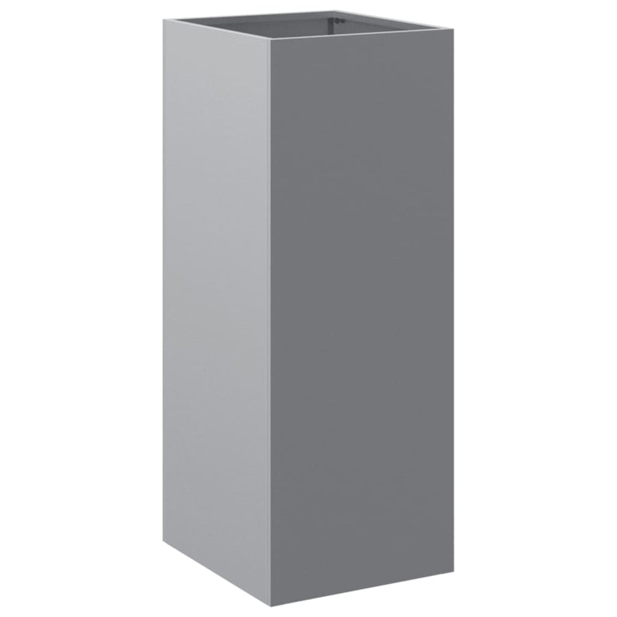 Plantenbak 32x27,5x75 cm gegalvaniseerd staal zilverkleurig 1 32 x 27.5 x 75 cm Zilvergrijs
