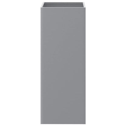 Plantenbak 32x27,5x75 cm gegalvaniseerd staal zilverkleurig 1 32 x 27.5 x 75 cm Zilvergrijs