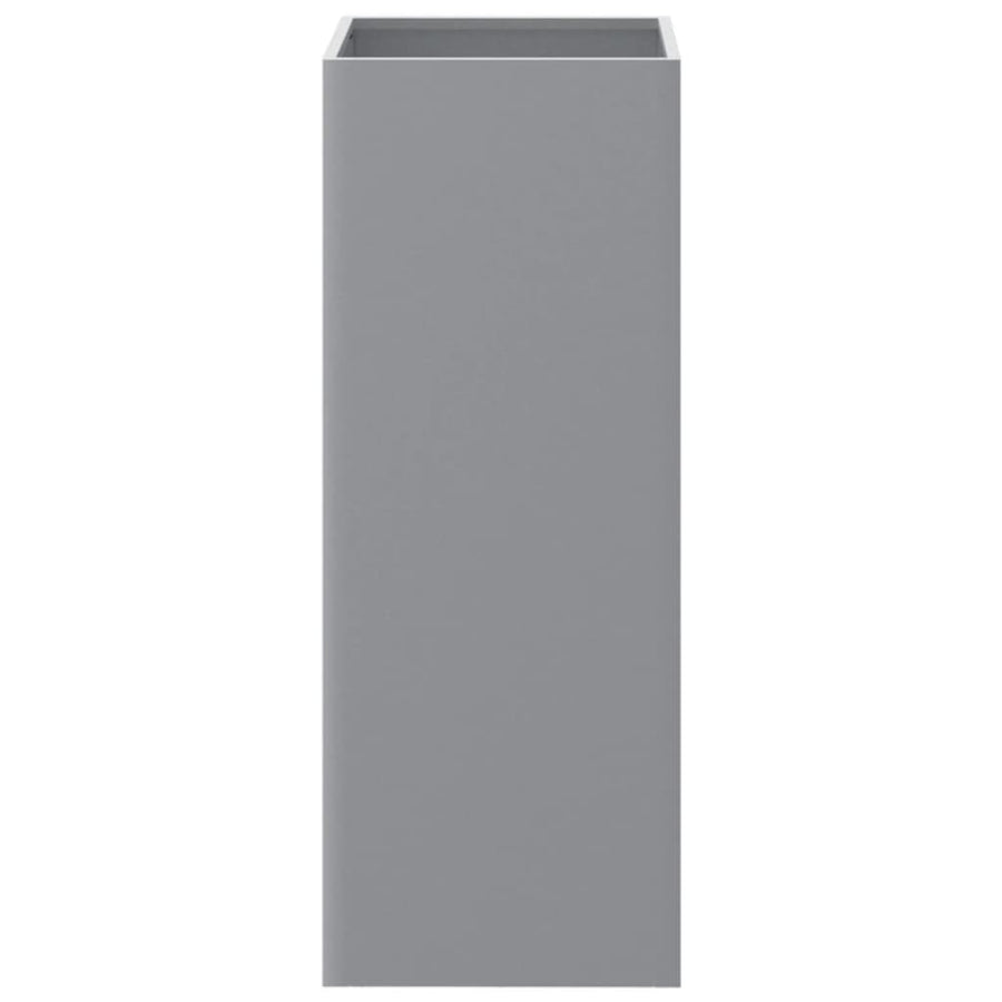 Plantenbak 32x27,5x75 cm gegalvaniseerd staal zilverkleurig 1 32 x 27.5 x 75 cm Zilvergrijs