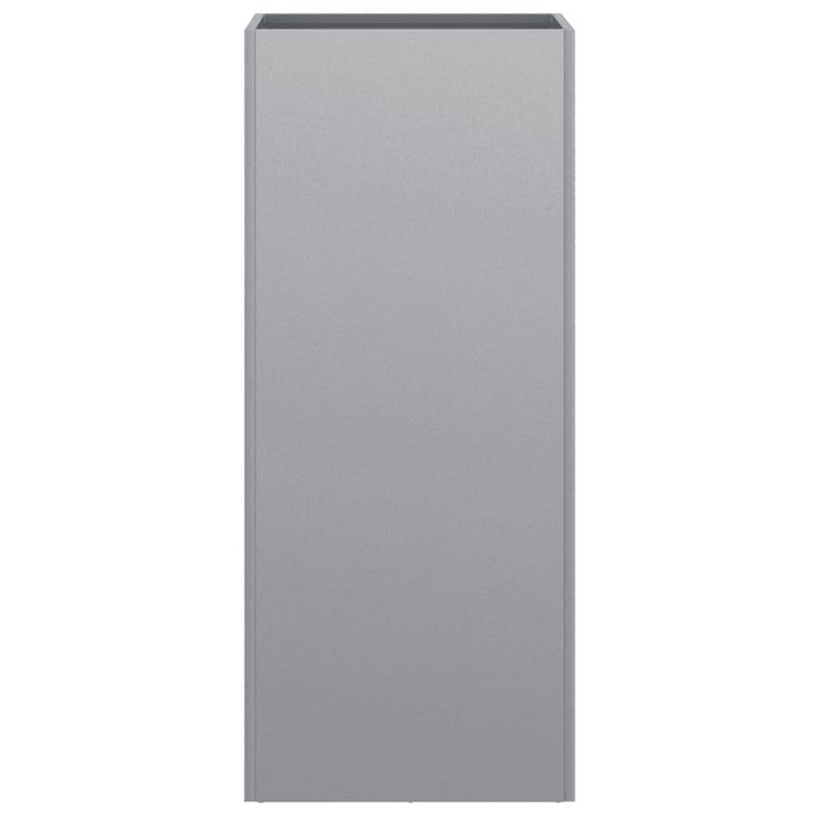 Plantenbak 32x27,5x75 cm gegalvaniseerd staal zilverkleurig 1 32 x 27.5 x 75 cm Zilvergrijs