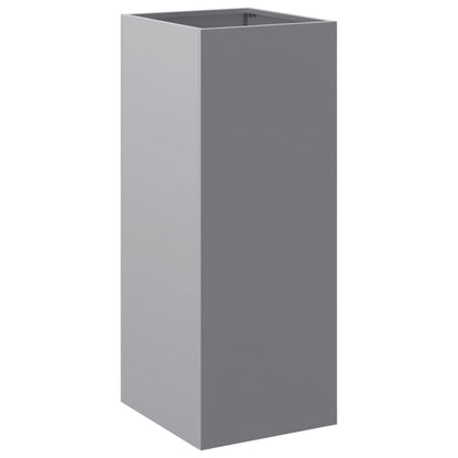 Plantenbak 32x27,5x75 cm gegalvaniseerd staal zilverkleurig 1 32 x 27.5 x 75 cm Zilvergrijs