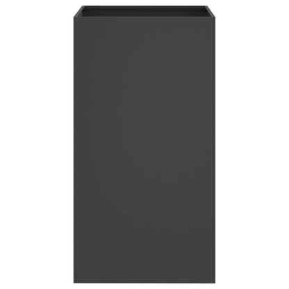 Plantenbak 42x38x75 cm koudgewalst staal zwart 1 42 x 38 x 75 cm Zwart