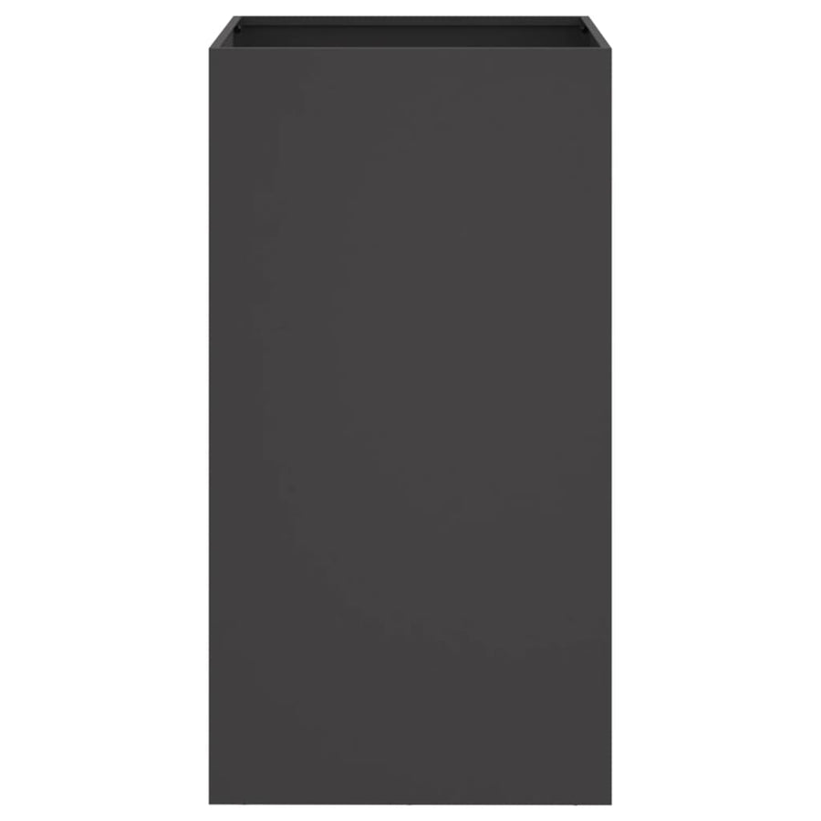 Plantenbak 42x38x75 cm koudgewalst staal zwart 1 42 x 38 x 75 cm Zwart