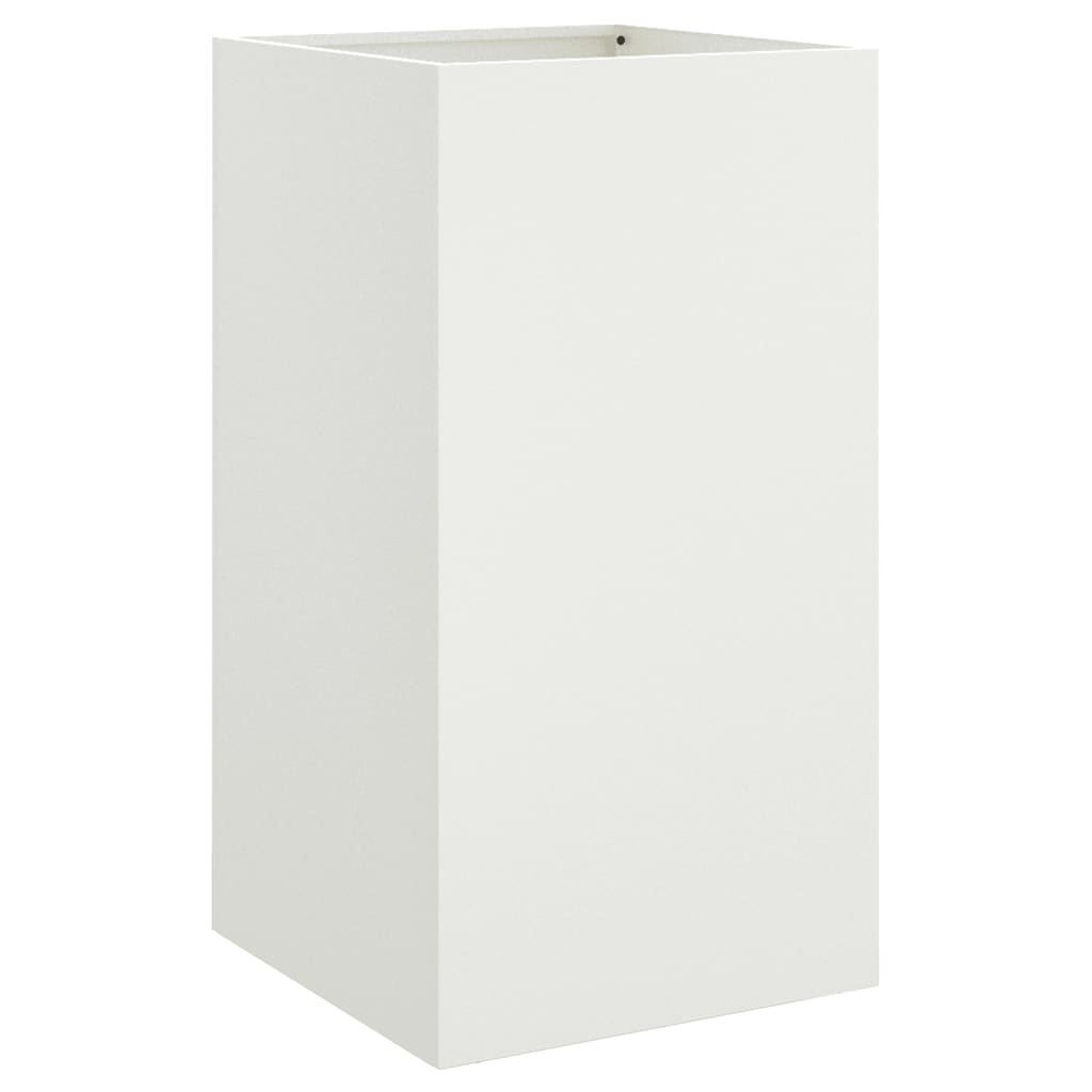 Plantenbak 42x38x75 cm koudgewalst staal wit 1 42 x 38 x 75 cm Wit