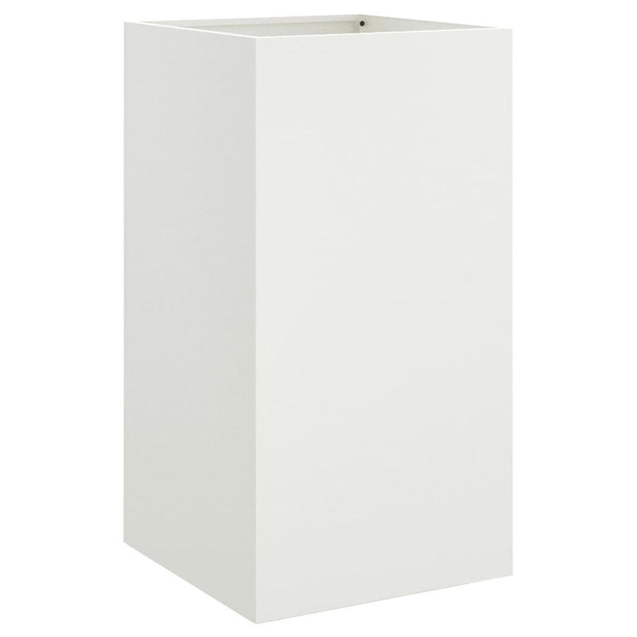 Plantenbak 42x38x75 cm koudgewalst staal wit 1 42 x 38 x 75 cm Wit