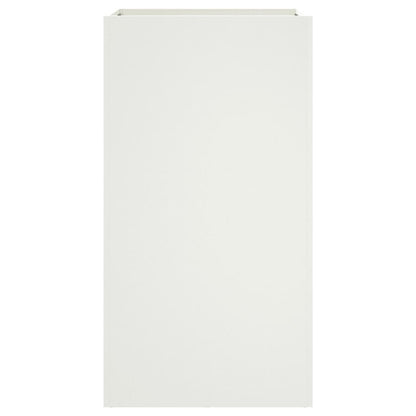 Plantenbak 42x38x75 cm koudgewalst staal wit 1 42 x 38 x 75 cm Wit