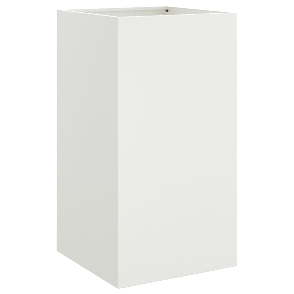 Plantenbak 42x38x75 cm koudgewalst staal wit 1 42 x 38 x 75 cm Wit