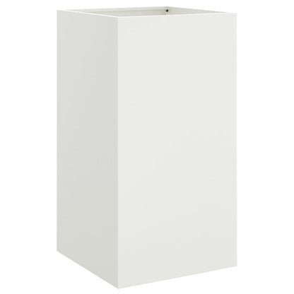 Plantenbak 42x38x75 cm koudgewalst staal wit 1 42 x 38 x 75 cm Wit