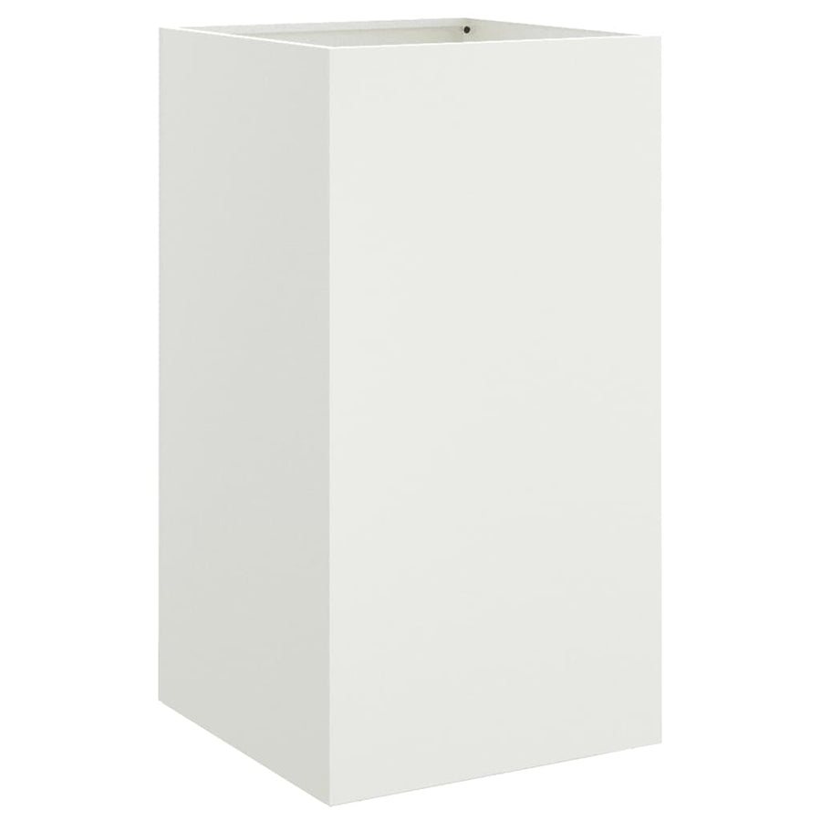 Plantenbak 42x38x75 cm koudgewalst staal wit 1 42 x 38 x 75 cm Wit