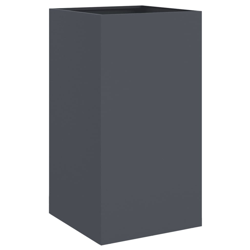 Plantenbak 42x38x75 cm koudgewalst staal antracietkleurig 1 42 x 38 x 75 cm Antraciet