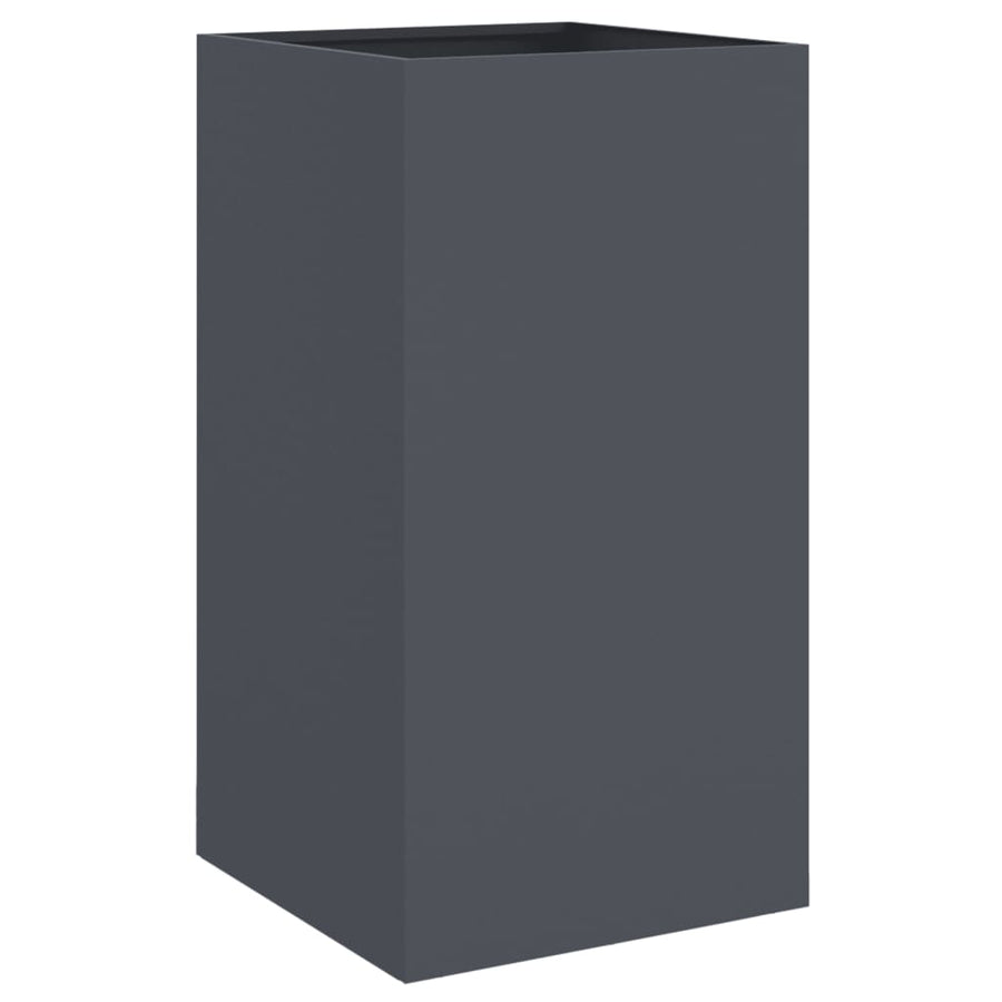Plantenbak 42x38x75 cm koudgewalst staal antracietkleurig 1 42 x 38 x 75 cm Antraciet