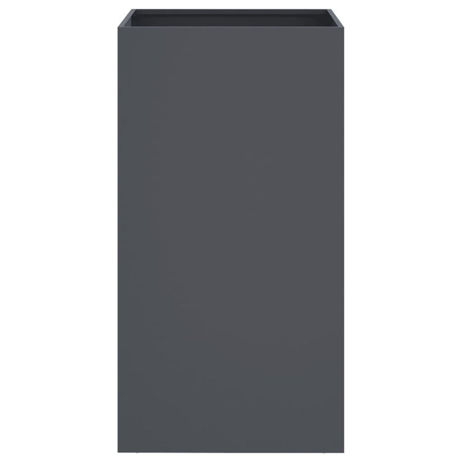 Plantenbak 42x38x75 cm koudgewalst staal antracietkleurig 1 42 x 38 x 75 cm Antraciet