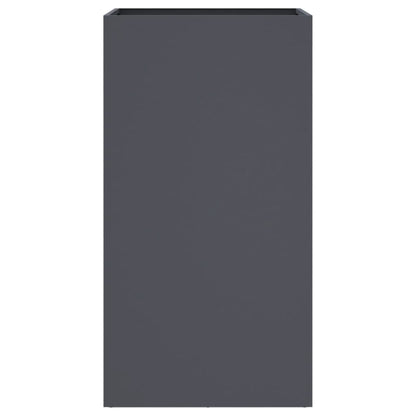 Plantenbak 42x38x75 cm koudgewalst staal antracietkleurig 1 42 x 38 x 75 cm Antraciet