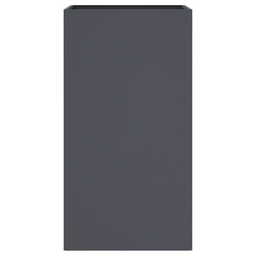 Plantenbak 42x38x75 cm koudgewalst staal antracietkleurig 1 42 x 38 x 75 cm Antraciet