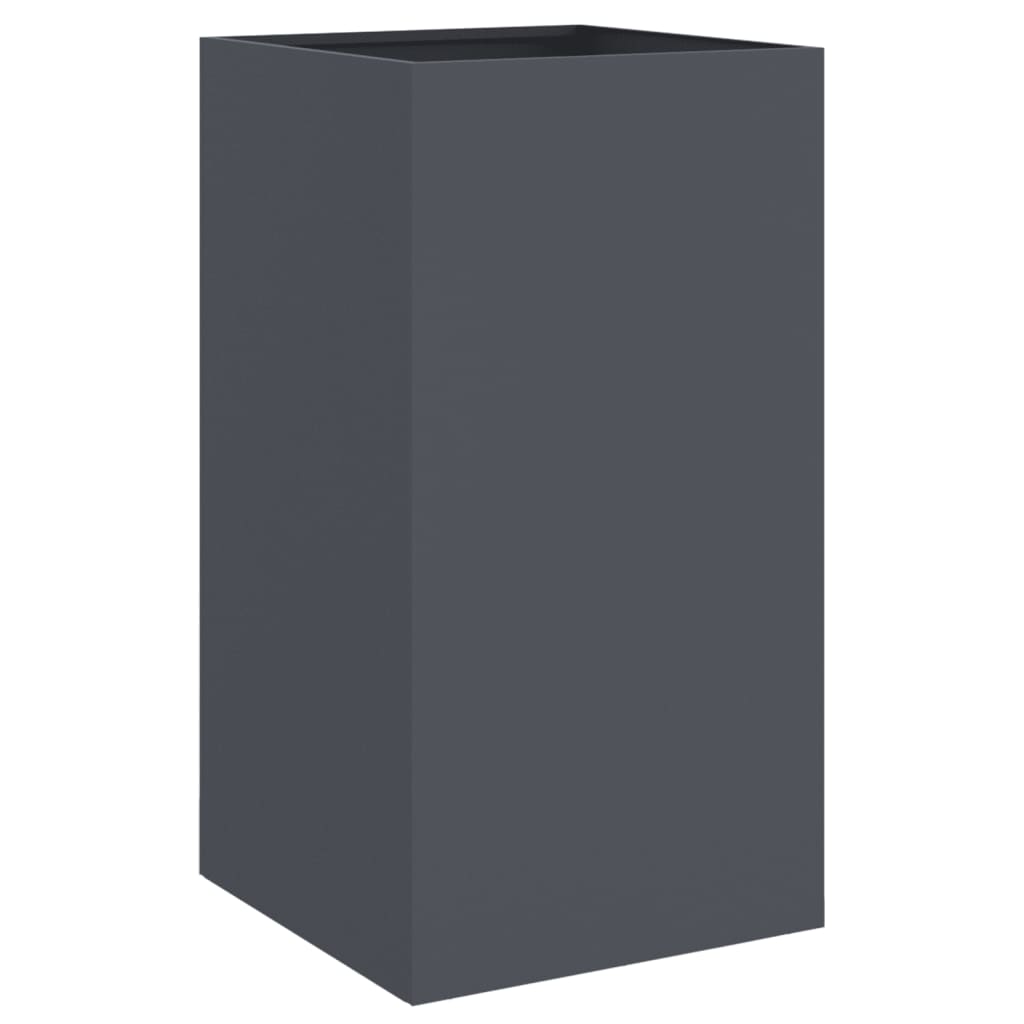 Plantenbak 42x38x75 cm koudgewalst staal antracietkleurig 1 42 x 38 x 75 cm Antraciet