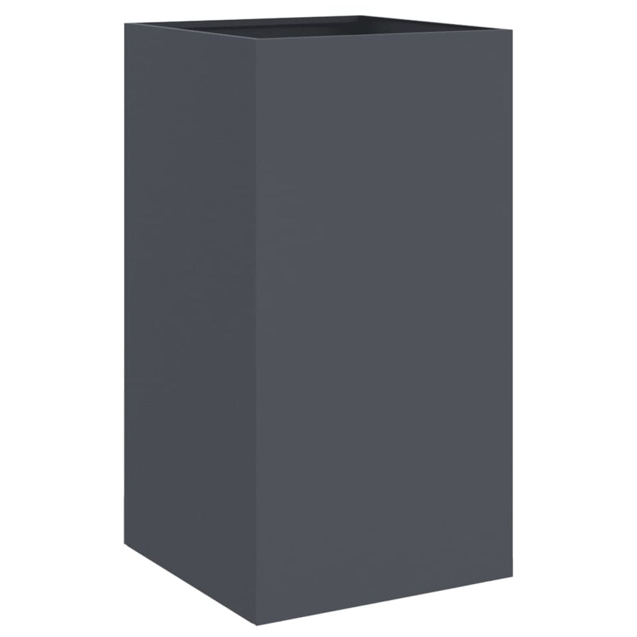 Plantenbak 42x38x75 cm koudgewalst staal antracietkleurig 1 42 x 38 x 75 cm Antraciet