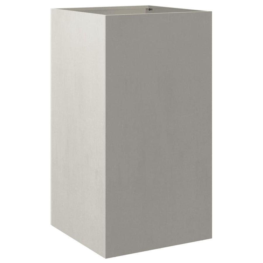 Plantenbak 42x38x75 cm roestvrij staal zilverkleurig 1 42 x 38 x 75 cm Zilver