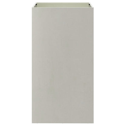 Plantenbak 42x38x75 cm roestvrij staal zilverkleurig 1 42 x 38 x 75 cm Zilver