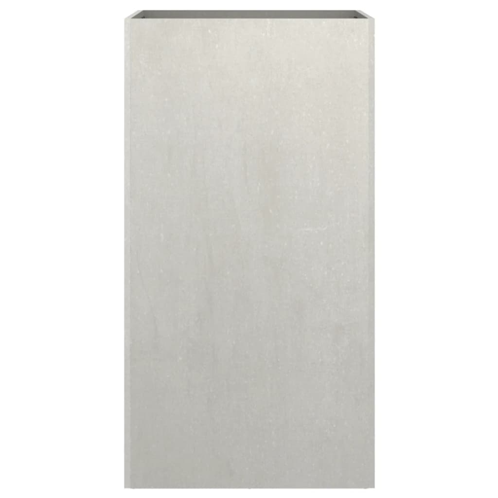 Plantenbak 42x38x75 cm roestvrij staal zilverkleurig 1 42 x 38 x 75 cm Zilver