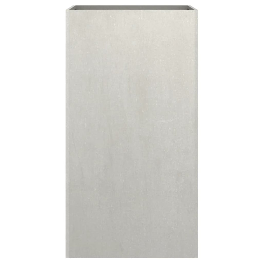 Plantenbak 42x38x75 cm roestvrij staal zilverkleurig 1 42 x 38 x 75 cm Zilver