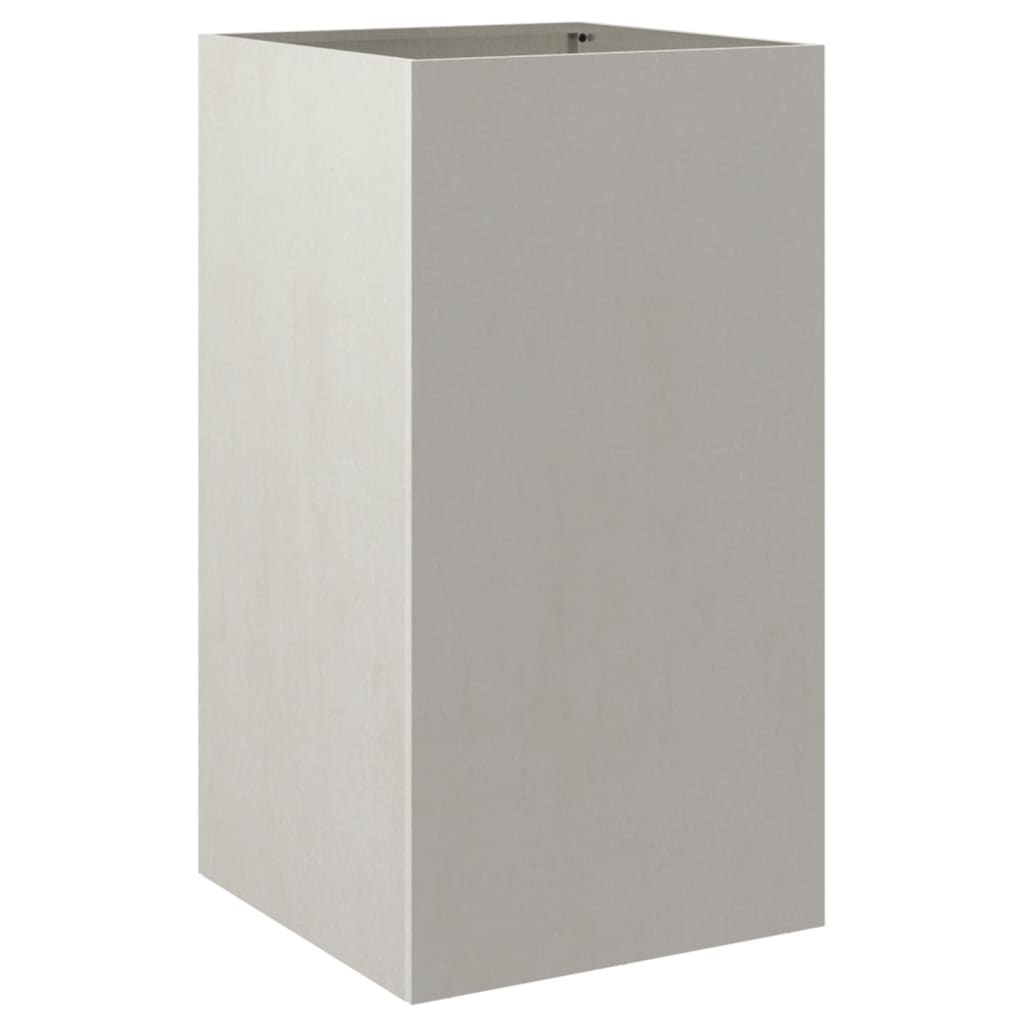 Plantenbak 42x38x75 cm roestvrij staal zilverkleurig 1 42 x 38 x 75 cm Zilver