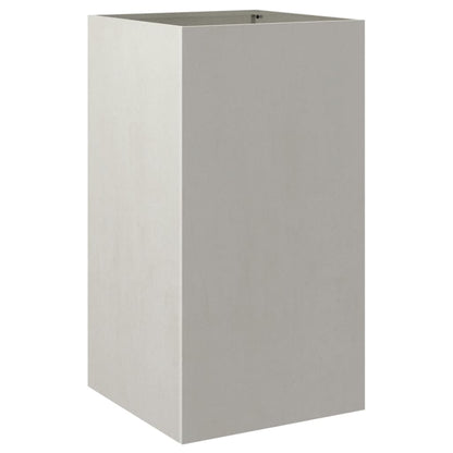 Plantenbak 42x38x75 cm roestvrij staal zilverkleurig 1 42 x 38 x 75 cm Zilver