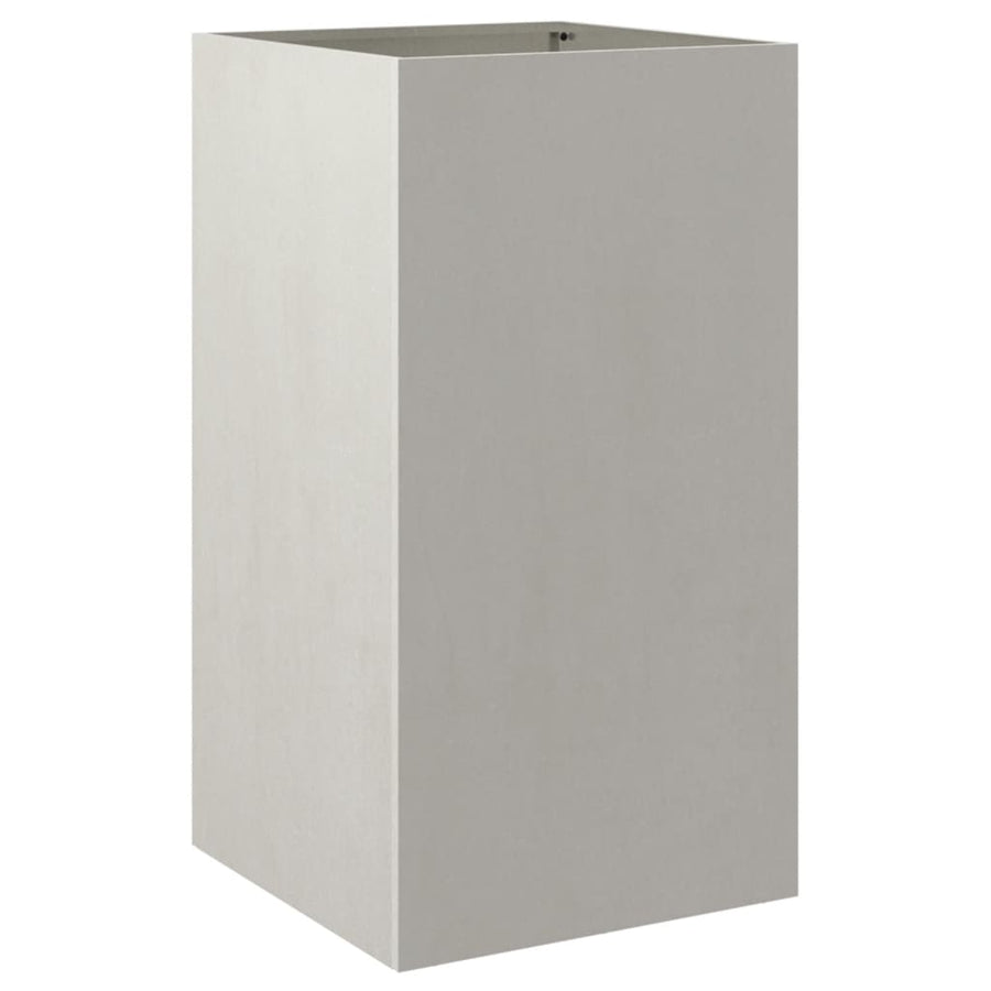 Plantenbak 42x38x75 cm roestvrij staal zilverkleurig 1 42 x 38 x 75 cm Zilver