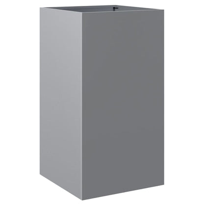 Plantenbak Gegalvaniseerd Staal Zilverkleurig 1 42 x 38 x 75 cm Zilvergrijs