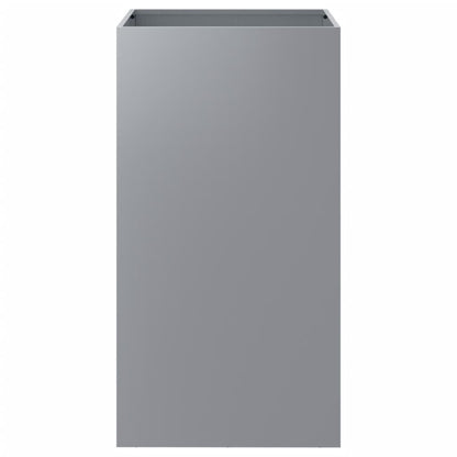 Plantenbak Gegalvaniseerd Staal Zilverkleurig 1 42 x 38 x 75 cm Zilvergrijs