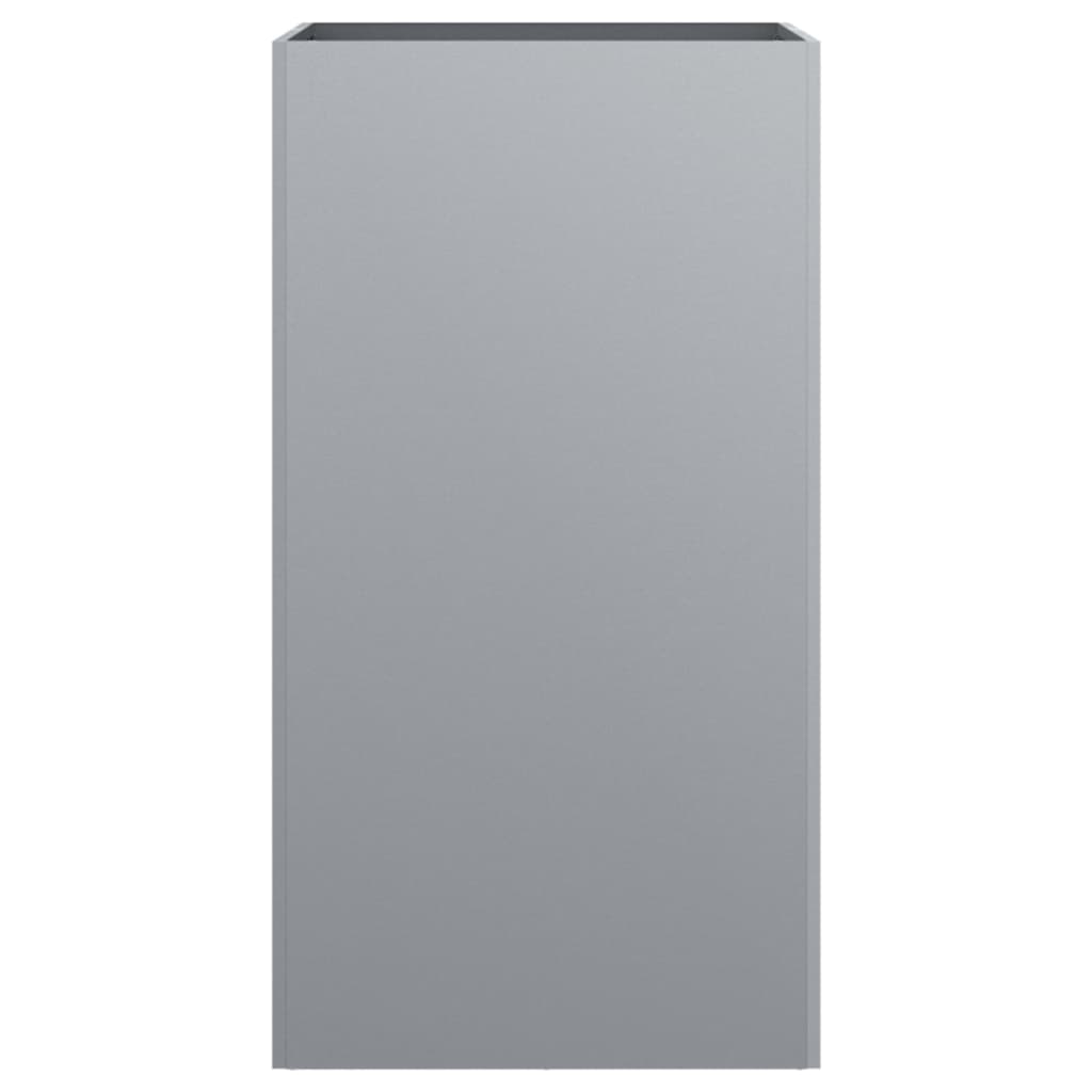 Plantenbak Gegalvaniseerd Staal Zilverkleurig 1 42 x 38 x 75 cm Zilvergrijs