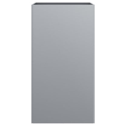 Plantenbak Gegalvaniseerd Staal Zilverkleurig 1 42 x 38 x 75 cm Zilvergrijs