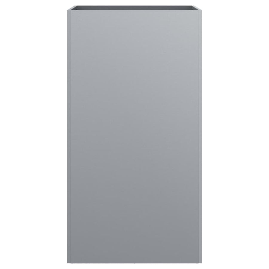 Plantenbak Gegalvaniseerd Staal Zilverkleurig 1 42 x 38 x 75 cm Zilvergrijs