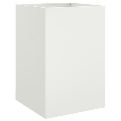Plantenbak 52x48x75 cm koudgewalst staal wit 1 52 x 48 x 75 cm Wit