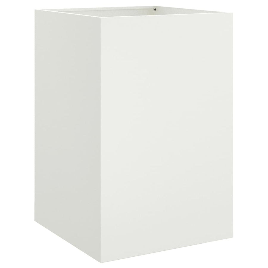 Plantenbak 52x48x75 cm koudgewalst staal wit 1 52 x 48 x 75 cm Wit