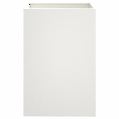 Plantenbak 52x48x75 cm koudgewalst staal wit 1 52 x 48 x 75 cm Wit