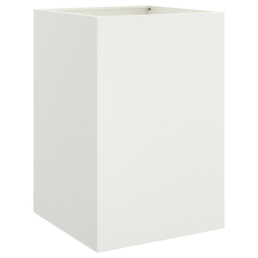 Plantenbak 52x48x75 cm koudgewalst staal wit 1 52 x 48 x 75 cm Wit