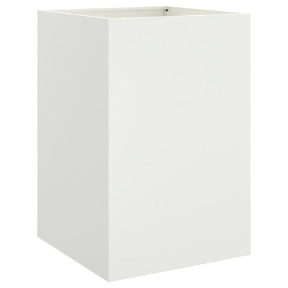 Plantenbak 52x48x75 cm koudgewalst staal wit 1 52 x 48 x 75 cm Wit