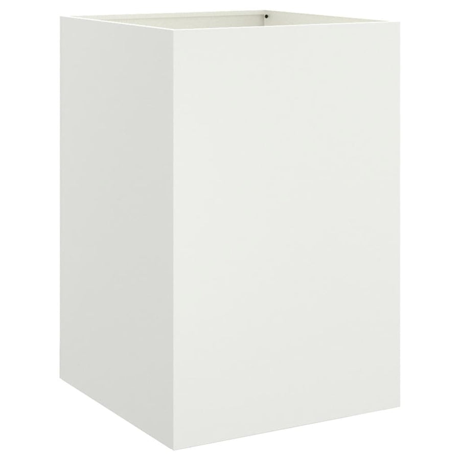 Plantenbak 52x48x75 cm koudgewalst staal wit 1 52 x 48 x 75 cm Wit