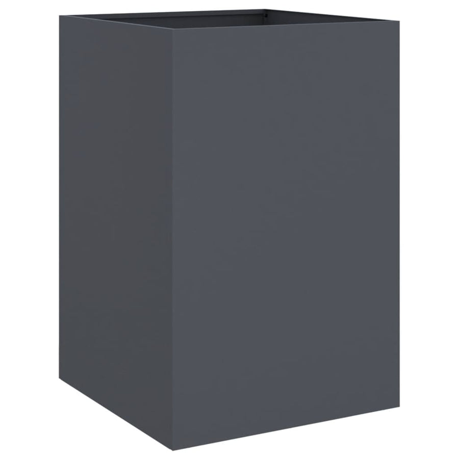 Plantenbak 52x48x75 cm koudgewalst staal antracietkleurig 1 52 x 48 x 75 cm Antraciet