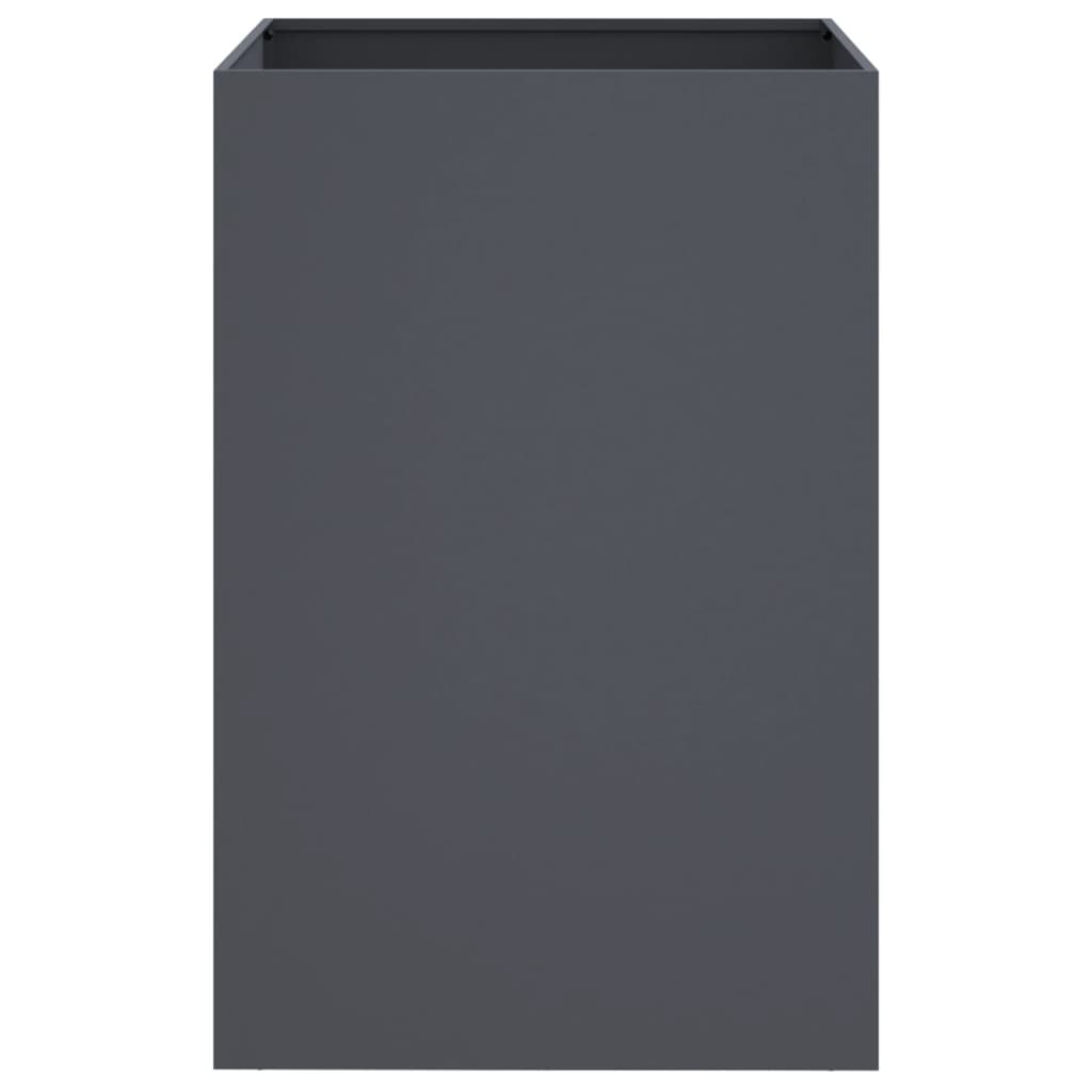 Plantenbak 52x48x75 cm koudgewalst staal antracietkleurig 1 52 x 48 x 75 cm Antraciet