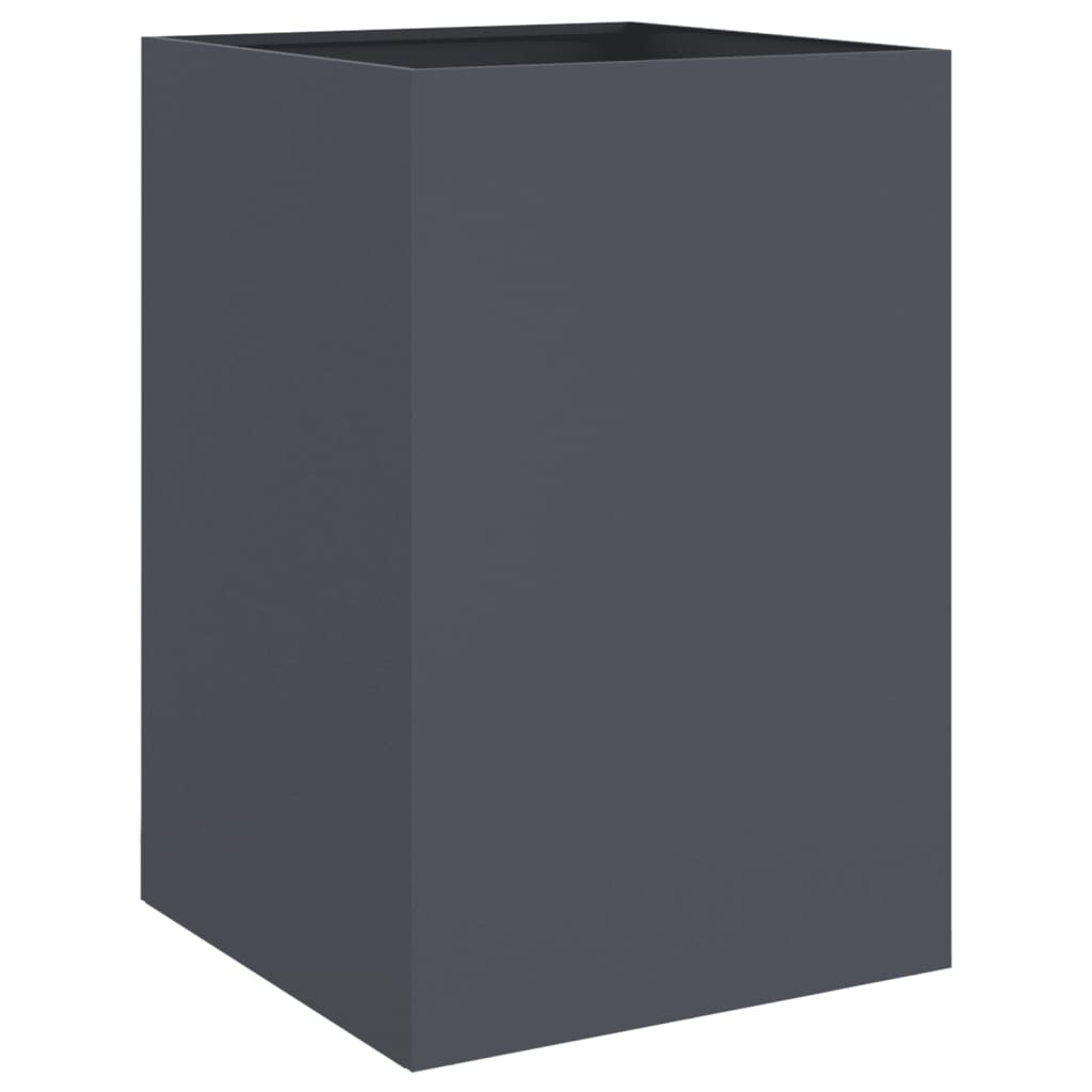 Plantenbak 52x48x75 cm koudgewalst staal antracietkleurig 1 52 x 48 x 75 cm Antraciet